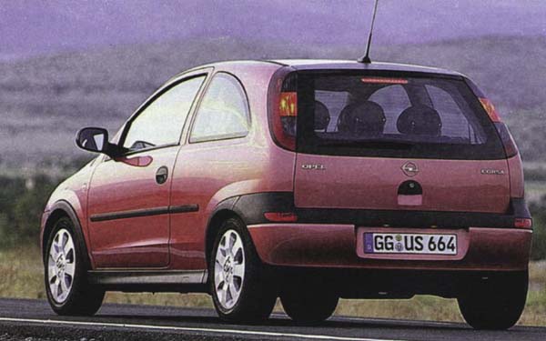  Opel Corsa 3-Door  (2000-2003)