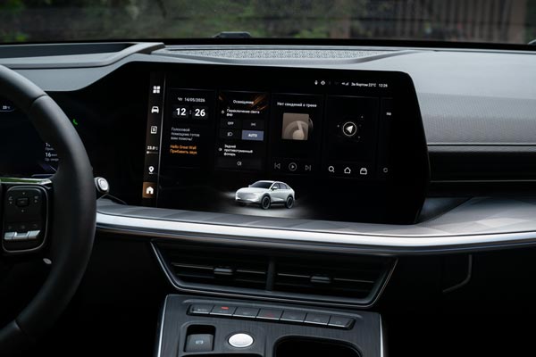 Интерьер салона Haval F7x