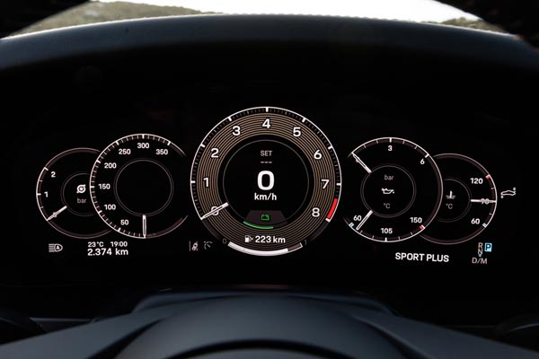 Интерьер салона Porsche 911 Turbo