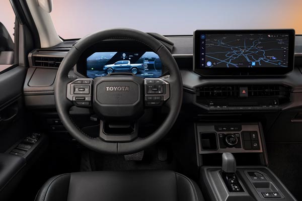 Интерьер салона Toyota Hilux