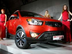 SsangYong Actyon Red Line.  SsangYong