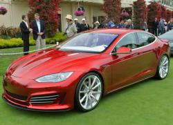 Tesla Model S Foursixteen.   Autoblog