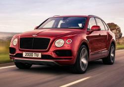 Bentley Bentayga V8.  Bentley