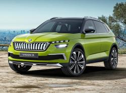 Skoda Vision X.  Skoda