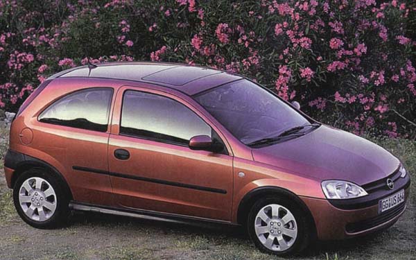 Opel Corsa 3-Door 2000-2003