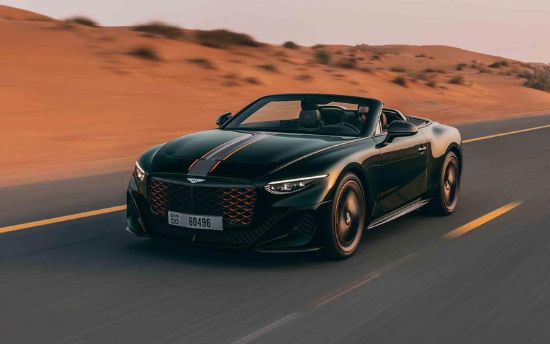  Bentley Mulliner Batur Convertible 