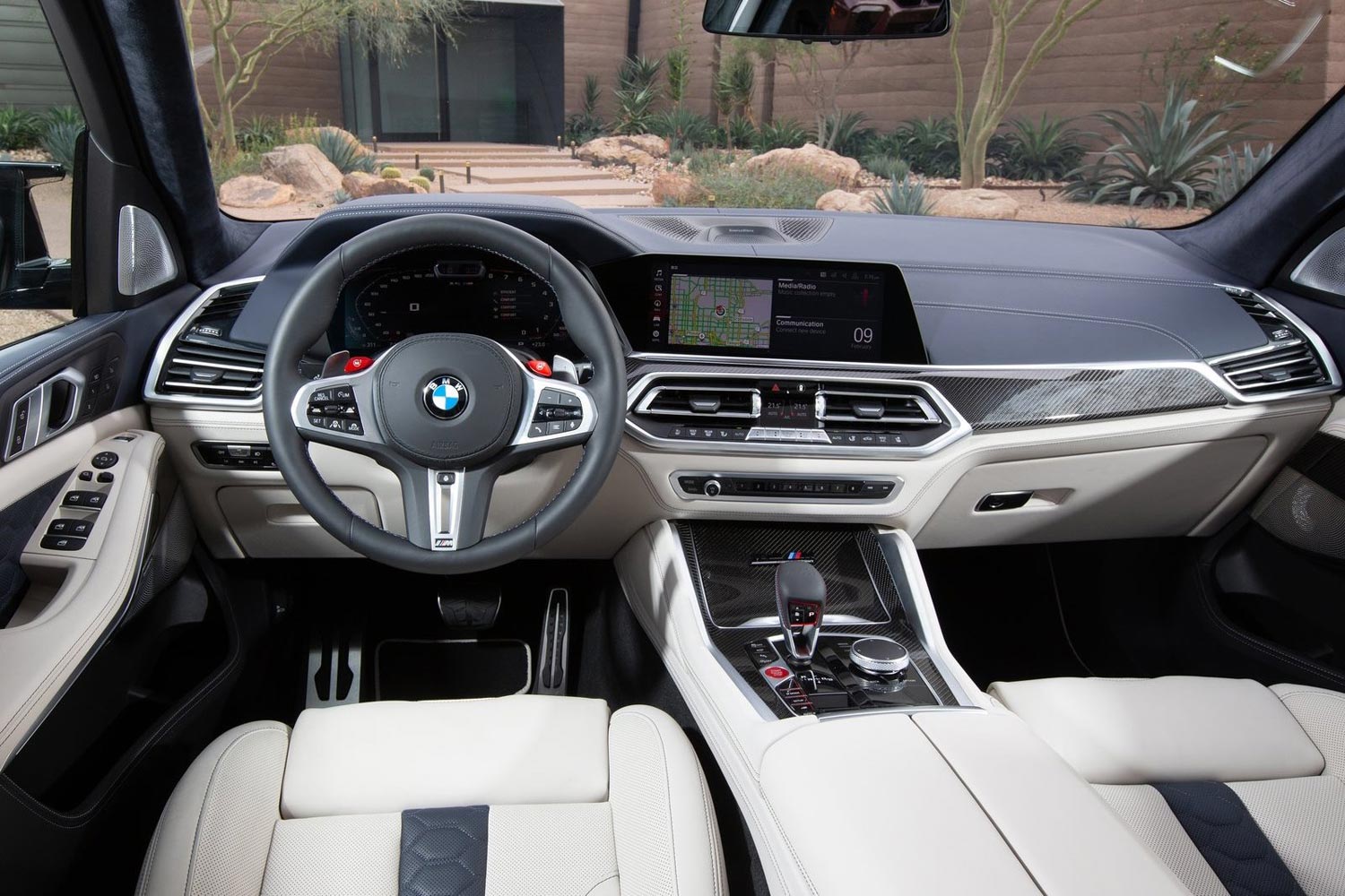 BMW x5 2021 салон белый