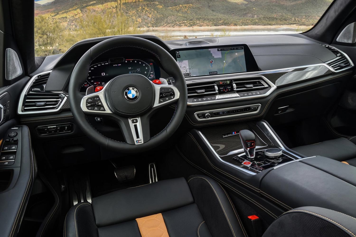 BMW x5m 2020 салон