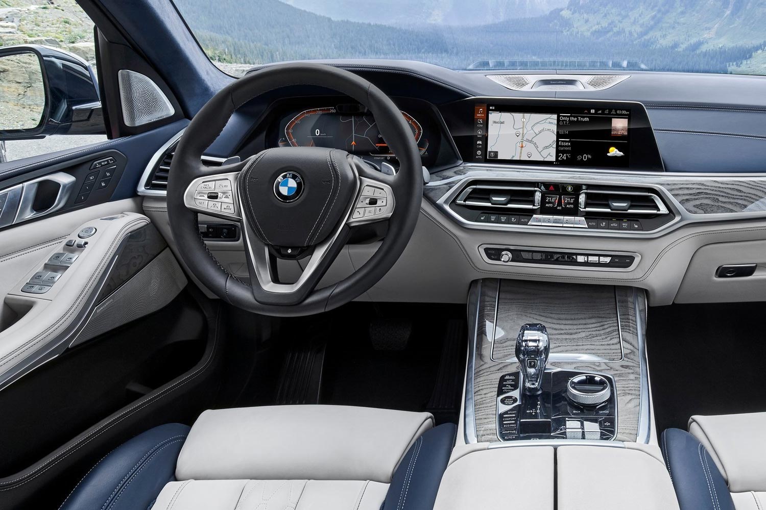 BMW x7 2020 салон
