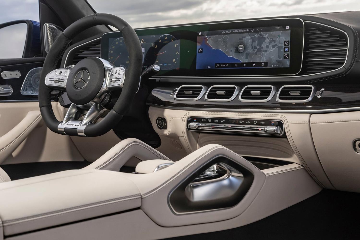 Mercedes Benz GLE 2021 салон