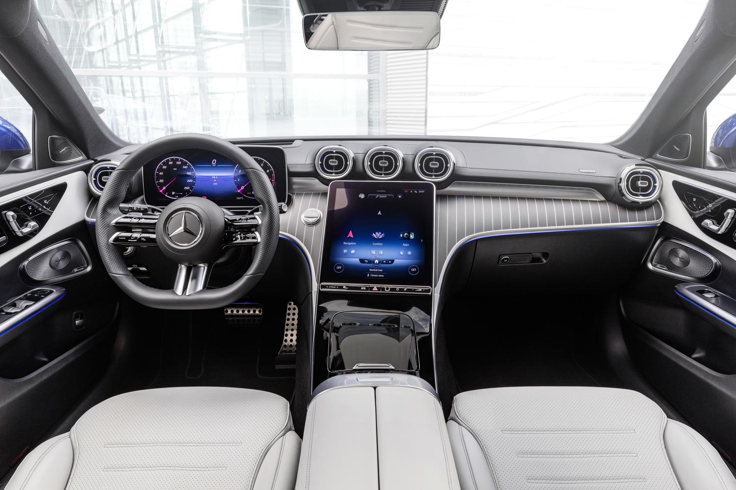 Mercedes benz c class 2022 interior