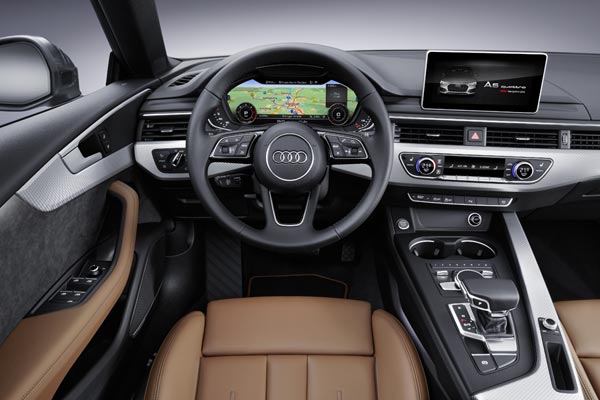Интерьер салона Audi A5 Sportback