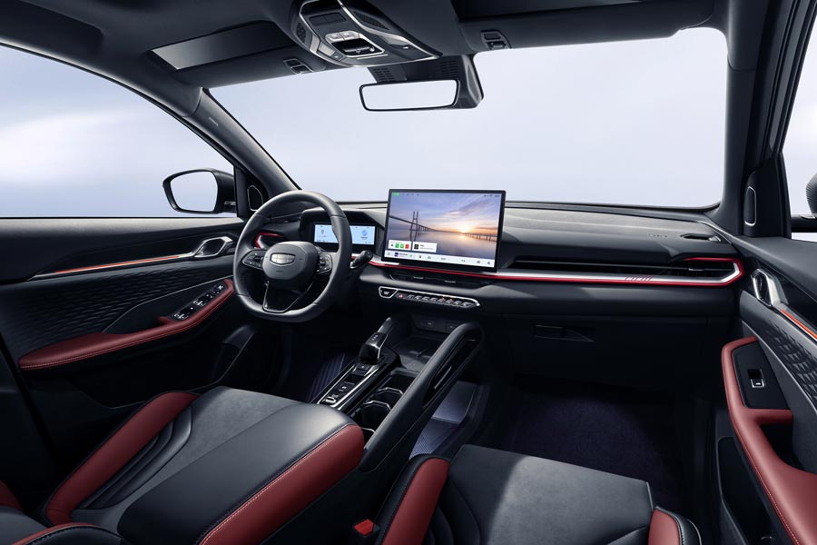 ���� ������ Geely Coolray. �������� Geely Coolray