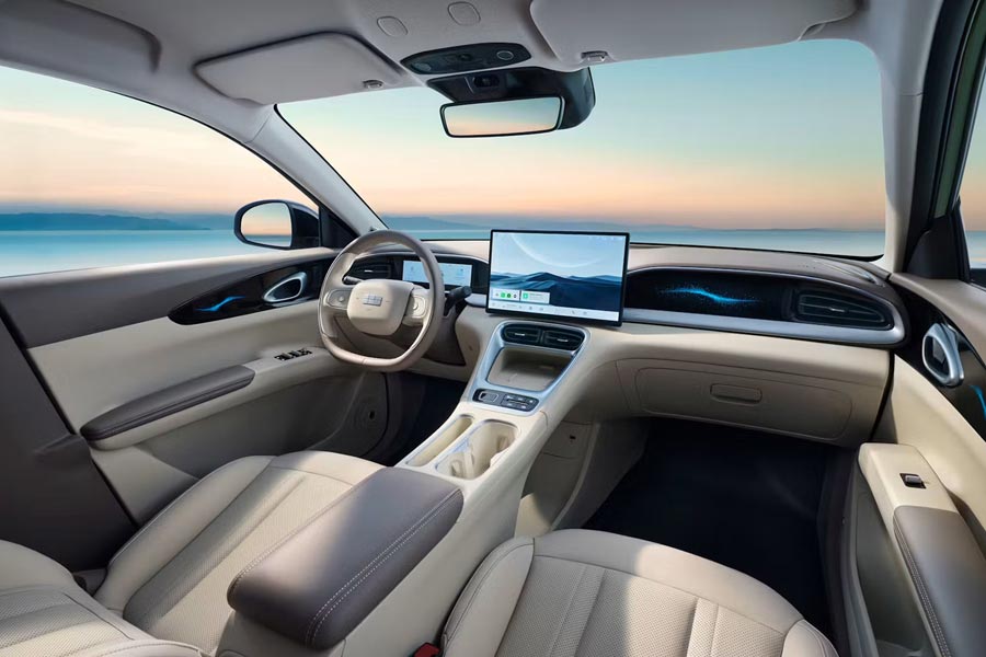 ���� ������ Geely EX2. �������� Geely EX2