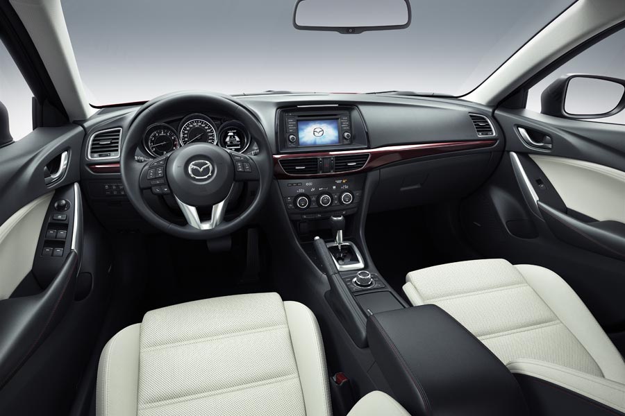 Podne prostirke Mazda 6 od 2012. do 2020. godine, set 4 kom., Tekstil, crna, ekonomija, Klever art. KLEVER01333101200k