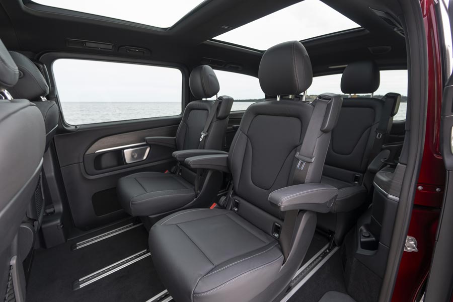 ���� ������ Mercedes EQV. �������� Mercedes EQV