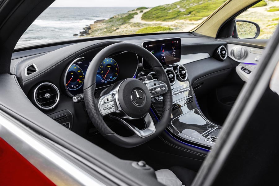   Mercedes GLC Coupe.  Mercedes GLC Coupe