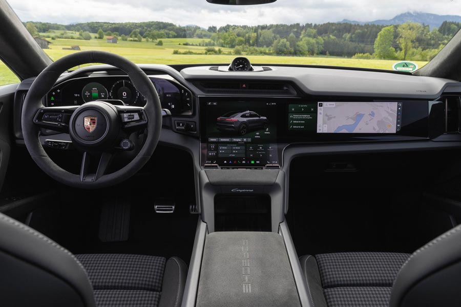 ���� ������ Porsche Cayenne Coupe Electric. �������� Porsche Cayenne Coupe Electric