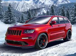 HPE800 Twin Turbo Jeep SRT8.  Hennessey Performance Engineering