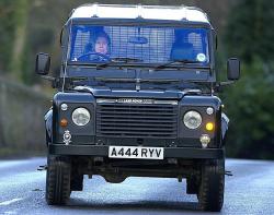 Land Rover Defender.  Daily Mail