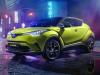 Toyota C-HR Neon Lime powered by JBL.  Toyota 