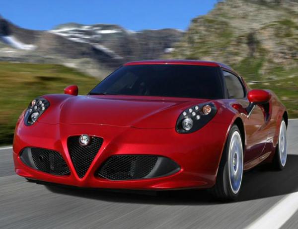 Alfa Romeo 4C. Фото Alfa Romeo