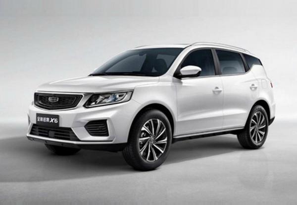 Geely Vision X6.  Geely