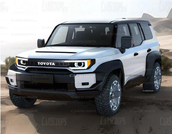 Toyota Land Cruiser FJ.  Carscoops