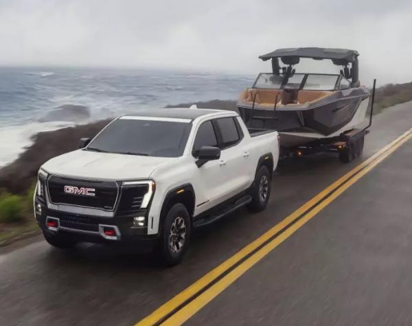 GMC Sierra EV AT4.  GMC