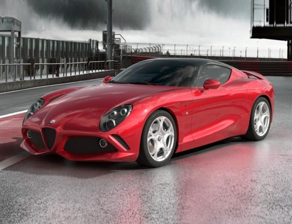 Alfa Romeo 8C DoppiaCoda Zagato.  Alfa Romeo
