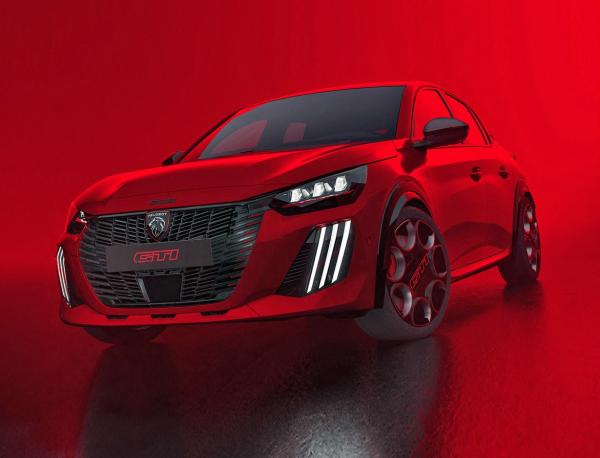 Peugeot E-208 GTi.  Peugeot 