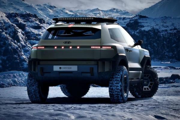 Hyundai вывела на подиум внедорожный Crater - 3