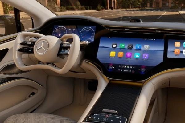 Mercedes ����� ������� ������� EQS  - 4