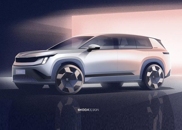 Skoda Peaq. Тизеры Skoda