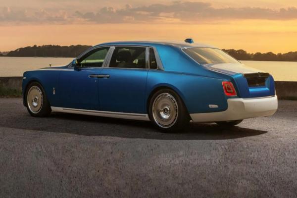 Rolls-Royce выкатил уникальный "морской" Phantom - 4