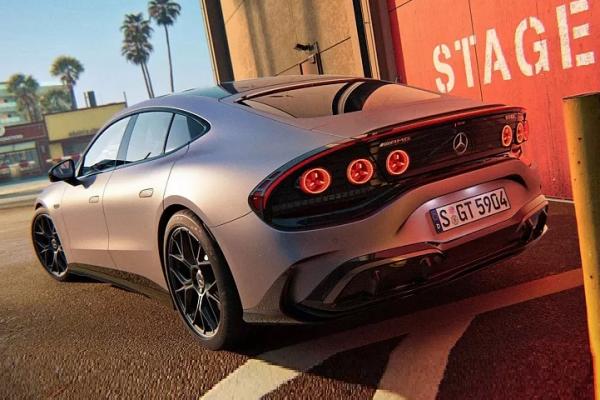 Mercedes представил "бюджетный" AMG GT 4-Door Coupe - 1