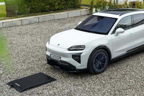 Porsche Cayenne научили заряжаться "по воздуху" - 2