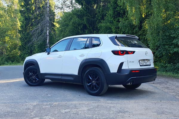 �������� �� ��������� �����, CX-50  ������� ��������� ����. �������� �� �������� � ���������, ���������� Mazda  �� ����������� ������ �� �������������, ���������� � ����������