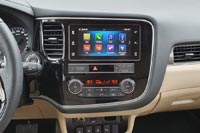 Мультимедийная система Mitsubishi Connect с функцией поддержки сервисов Apple CarPlay и Android Auto